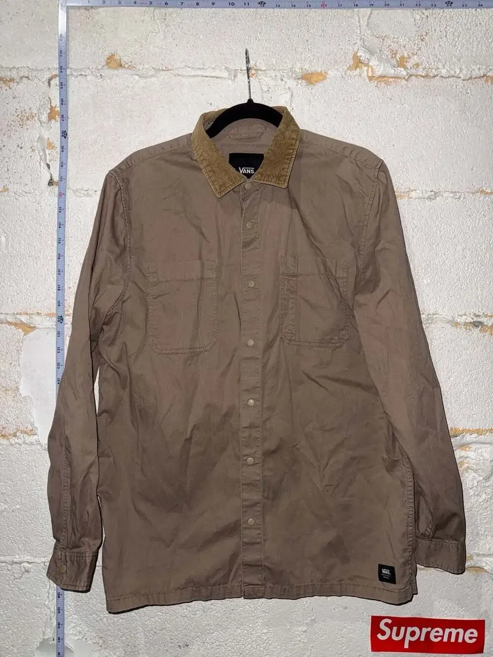 Vans Drill Chore Coat Corduroy Collar Jacket - Picture 1 of 5